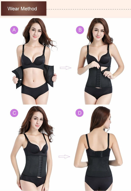 Waist trainer shapers waist trainer corset Slimming Belt Shaper body